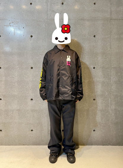 鬼愉兎雲コーチジャケット