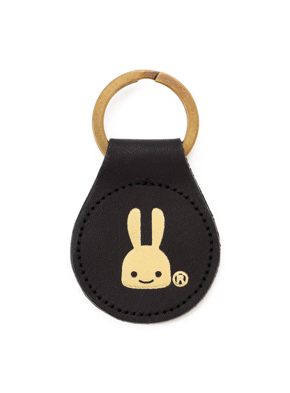 丸いレザーキーホルダー 28th