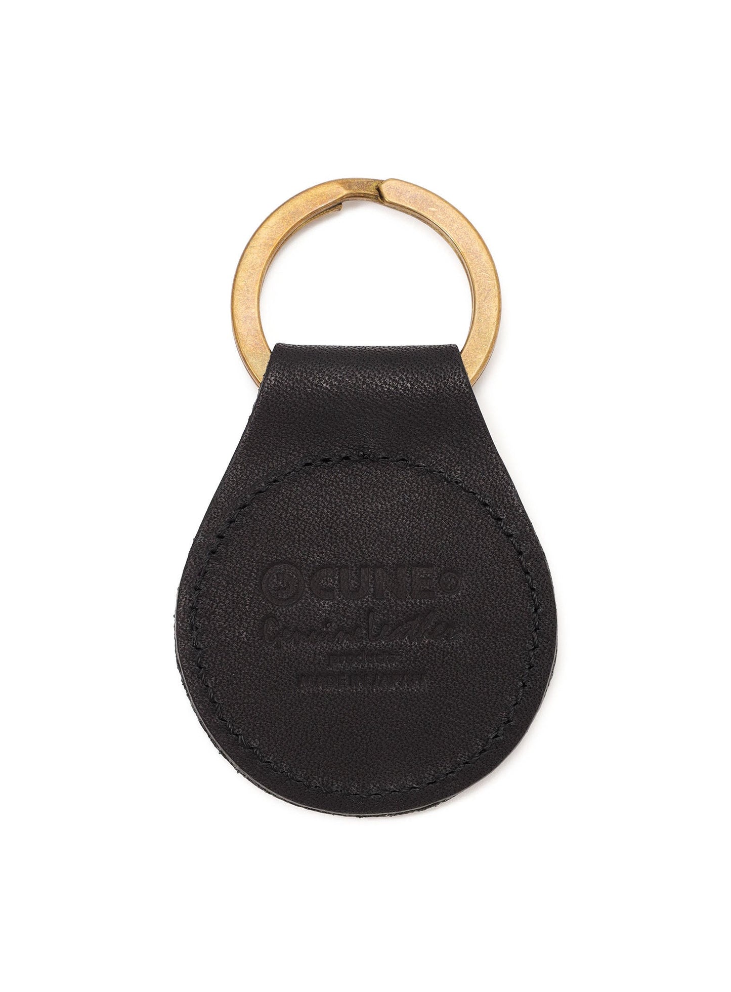 丸いレザーキーホルダー 28th