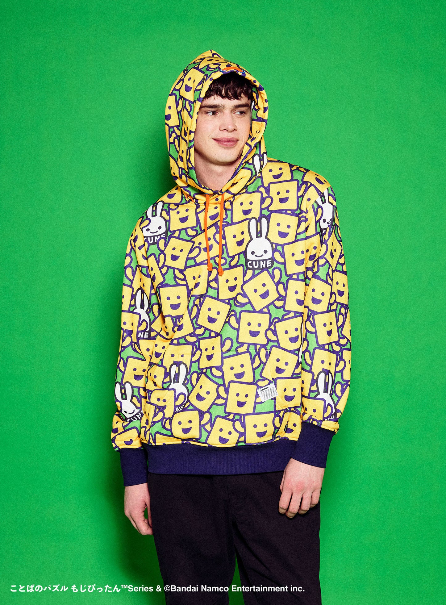 もじぴったん COLLAB パーカー もじくん