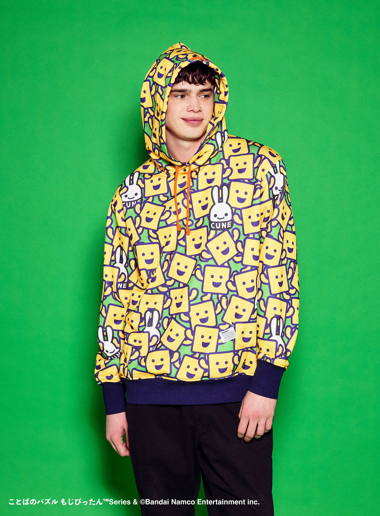 もじぴったん COLLAB パーカー もじくん