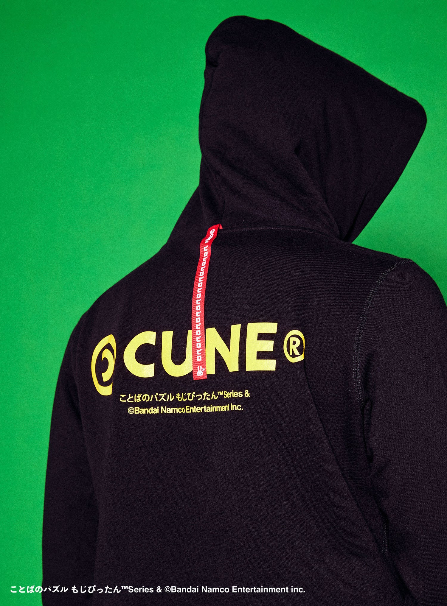 もじぴったん COLLAB PULL PARKA 喜ぶもじくん