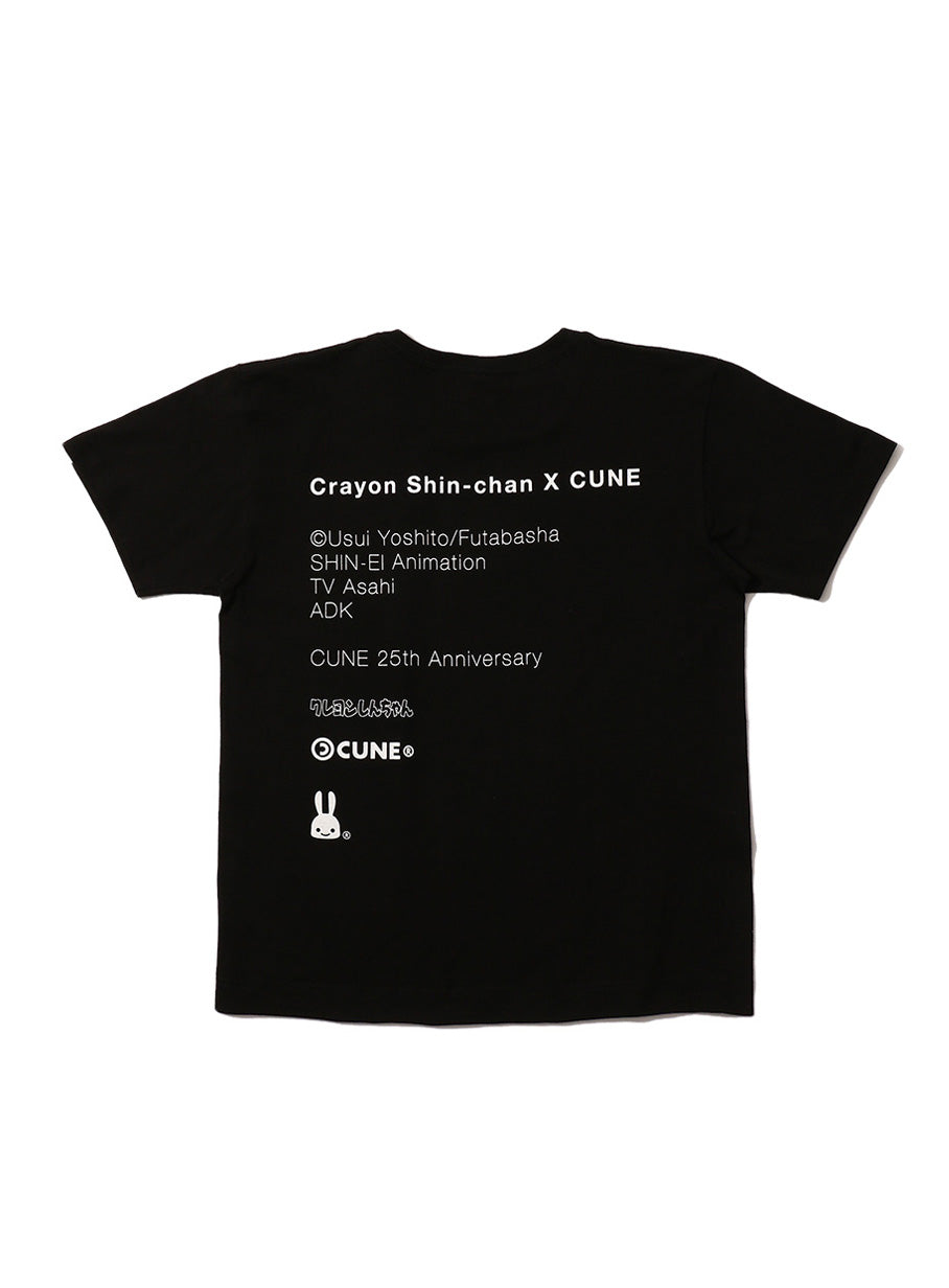 cune クレヨンしんちゃん　野原しんのすけ 鳥肌 25th COLLAB T-SHIRTS クレヨンしんちゃん 野原しんのすけ – CUNE