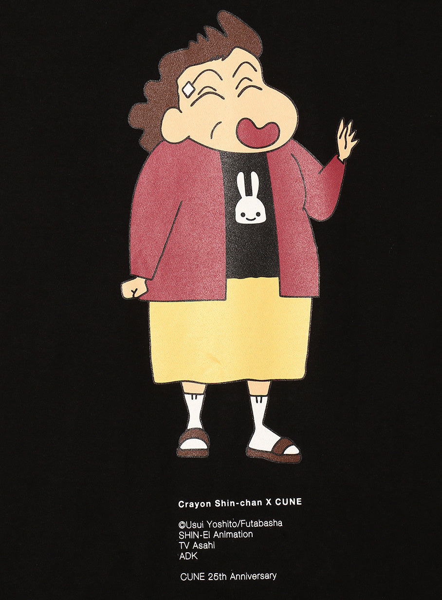 25th COLLAB T-SHIRTS クレヨンしんちゃん 隣のおばさん