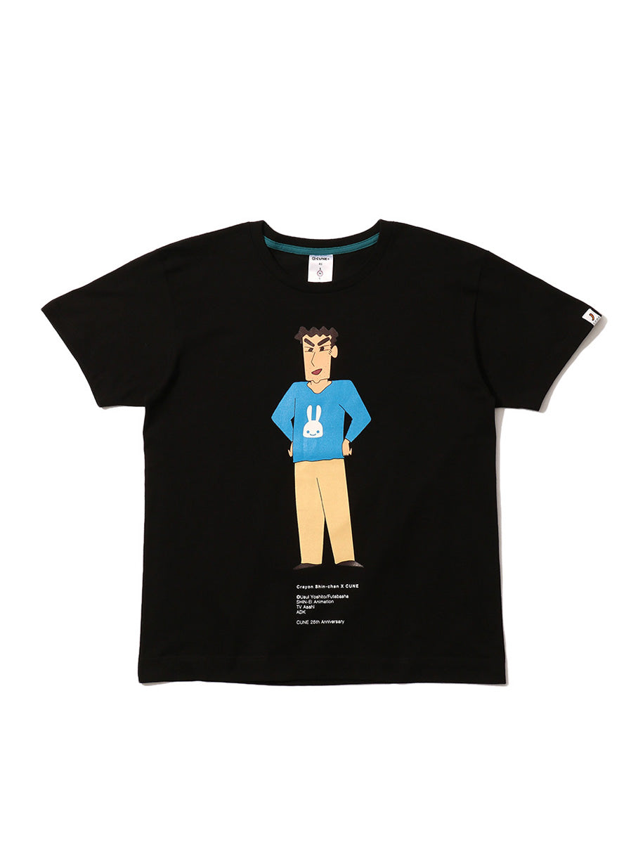 25th COLLAB T-SHIRTS クレヨンしんちゃん 野原ひろし いい顔