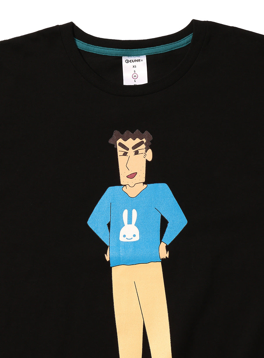 25th COLLAB T-SHIRTS クレヨンしんちゃん 野原ひろし いい顔