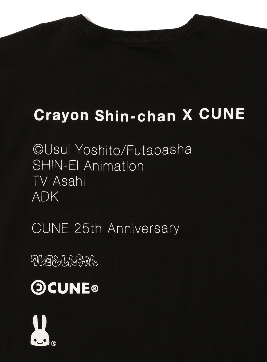 25th COLLAB T-SHIRTS クレヨンしんちゃん 野原ひろし いい顔