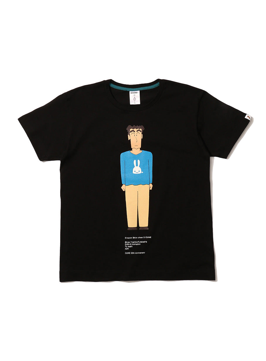 25th COLLAB T-SHIRTS クレヨンしんちゃん 野原ひろし 前