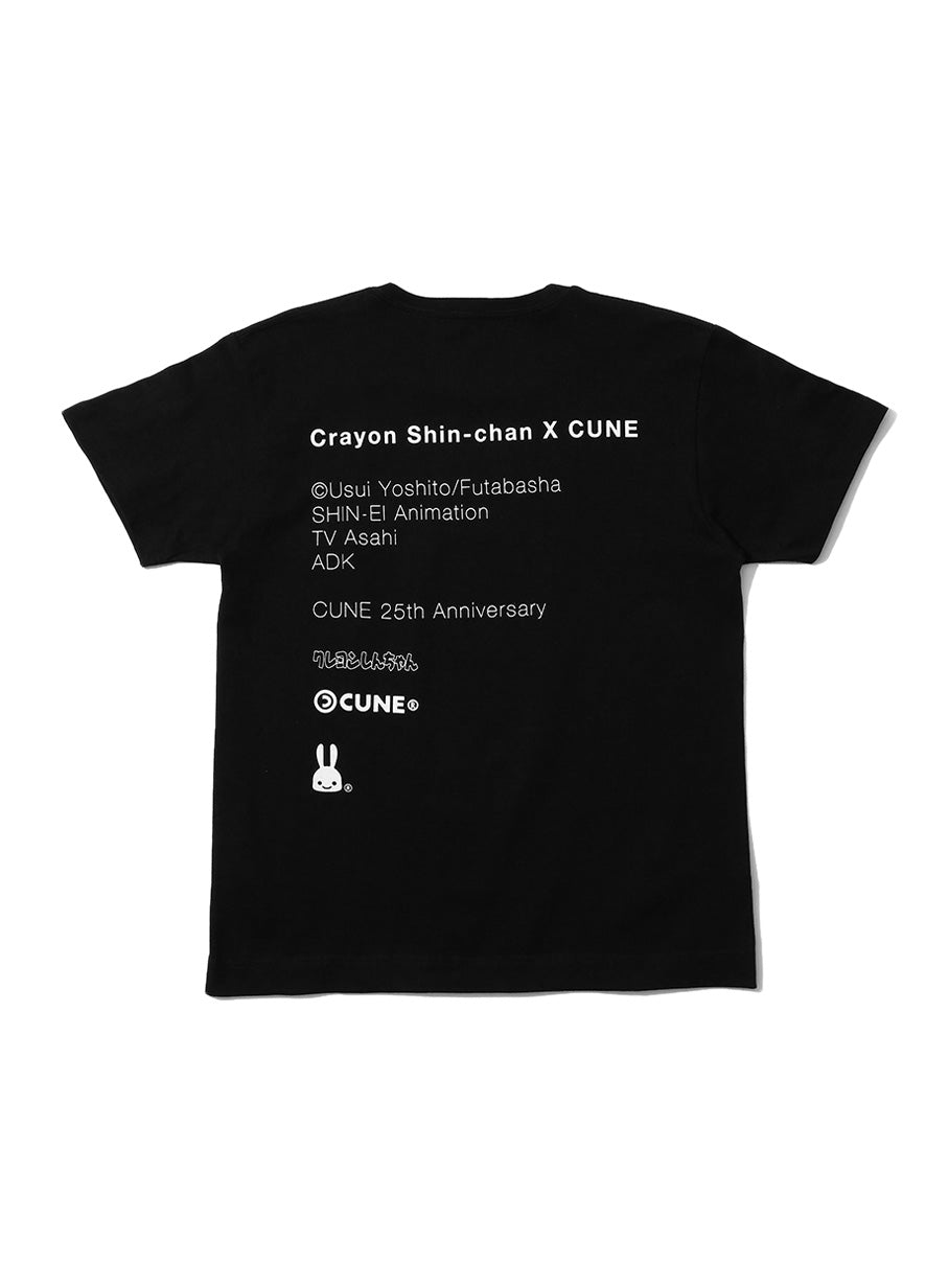25th COLLAB T-SHIRTS クレヨンしんちゃん 野原ひろし 前