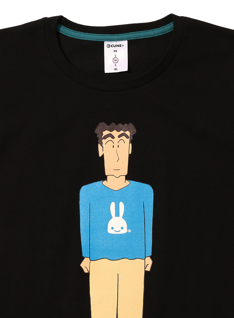 25th COLLAB T-SHIRTS クレヨンしんちゃん 野原ひろし 前