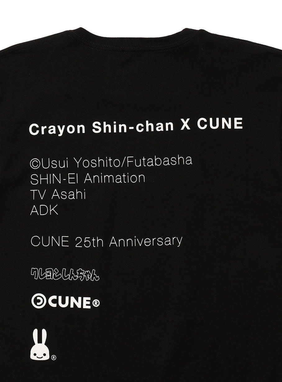25th COLLAB T-SHIRTS クレヨンしんちゃん 野原ひろし 前