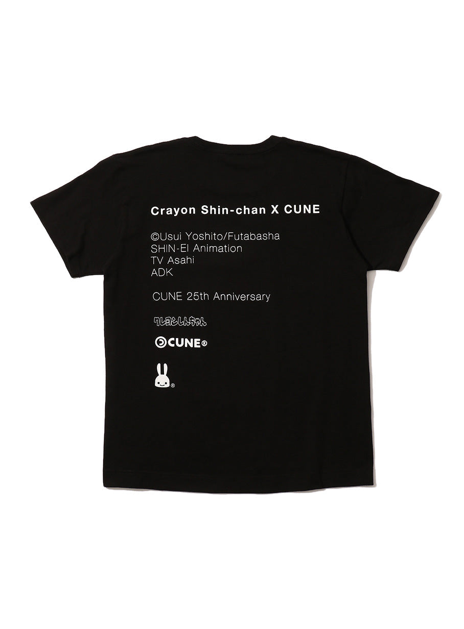 25th COLLAB T-SHIRTS クレヨンしんちゃん 野原ひろし 後
