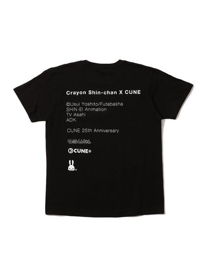 25th COLLAB T-SHIRTS クレヨンしんちゃん 野原ひろし 後