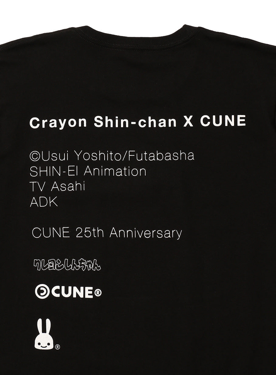 25th COLLAB T-SHIRTS クレヨンしんちゃん 野原ひろし 後