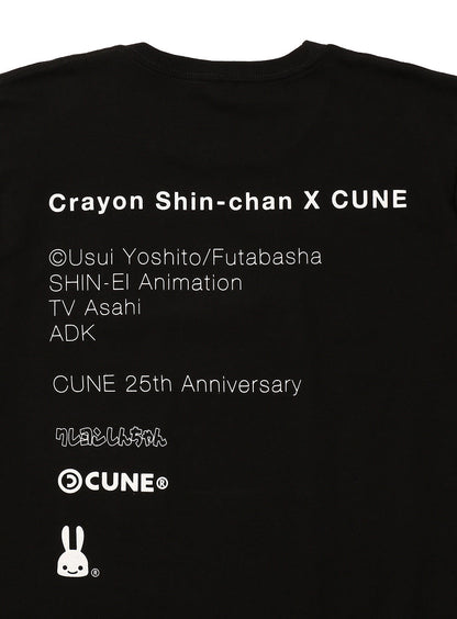 25th COLLAB T-SHIRTS クレヨンしんちゃん 野原ひろし 後