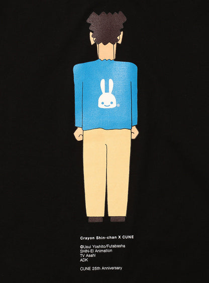 25th COLLAB T-SHIRTS クレヨンしんちゃん 野原ひろし 後