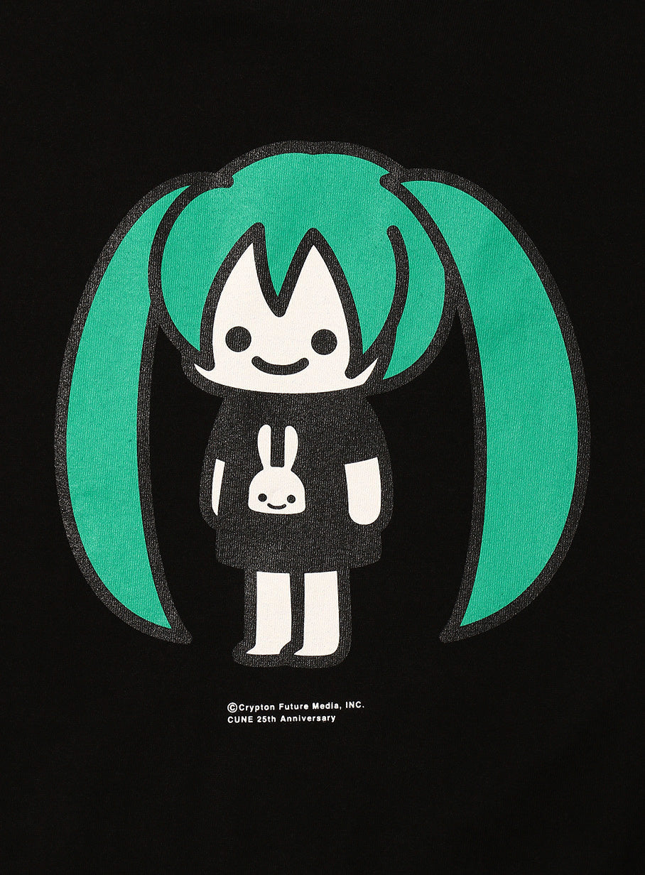 25th COLLAB T-SHIRTS 初音ミク 二頭身 – CUNE