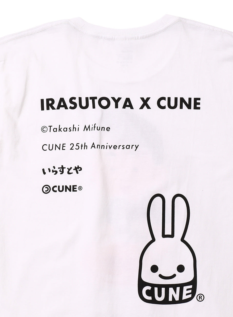 限定　キューン　いらすとや　コラボTシャツ CUNE キューン 30周年記念Tシャツ いらすとやコラボ ブラック L｜Yahoo