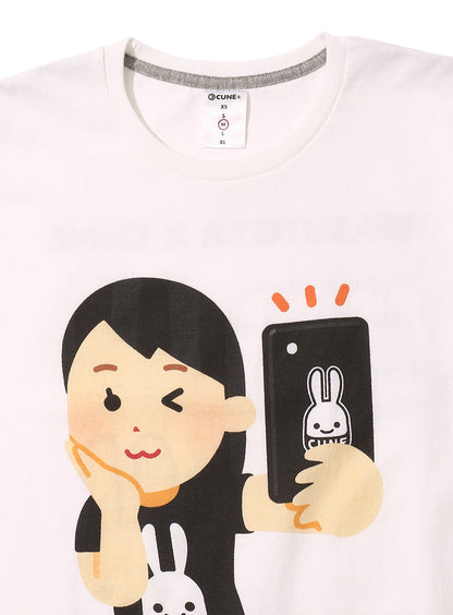 25th COLLAB T-SHIRTS いらすとや 自撮り・セルフィーのイラスト