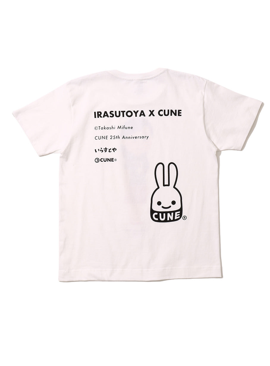 25th COLLAB T-SHIRTS いらすとや 斜めから見た立つ人のイラスト（女性）