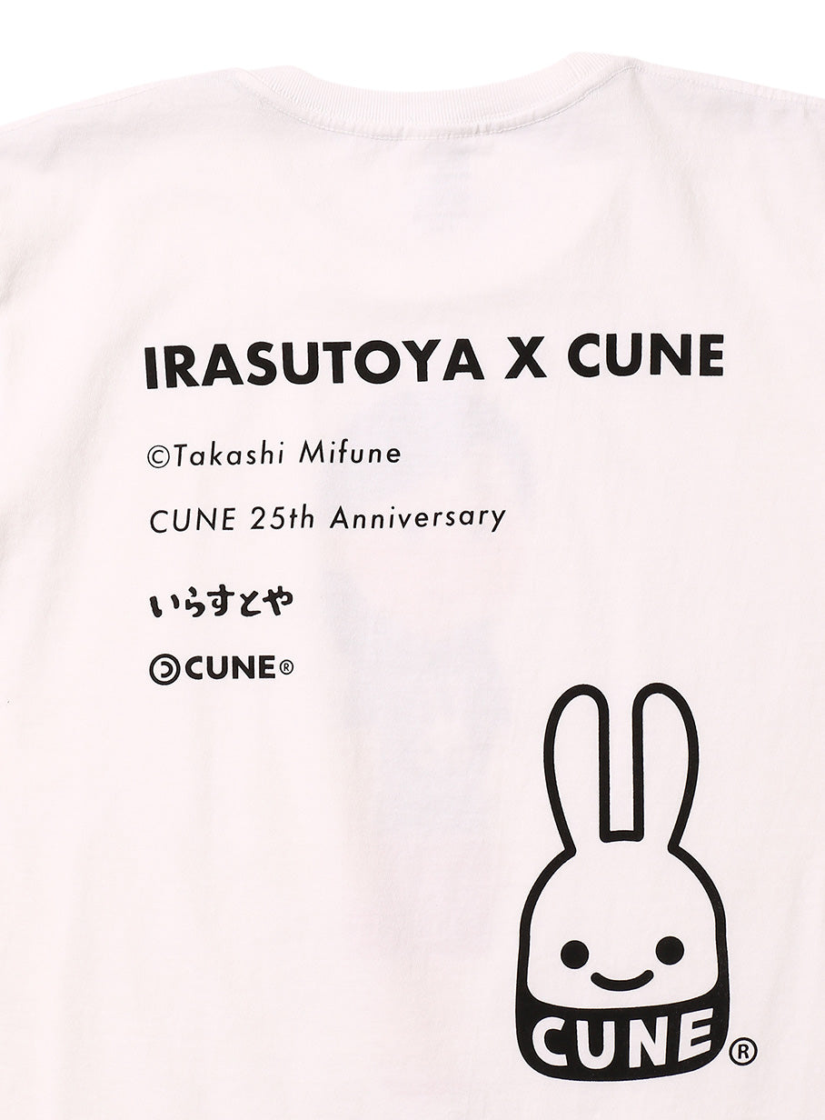 25th COLLAB T-SHIRTS いらすとや 斜めから見た立つ人のイラスト（女性）