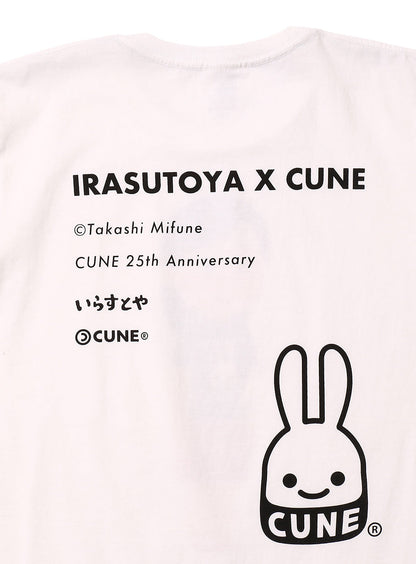 25th COLLAB T-SHIRTS いらすとや 斜めから見た立つ人のイラスト（女性）
