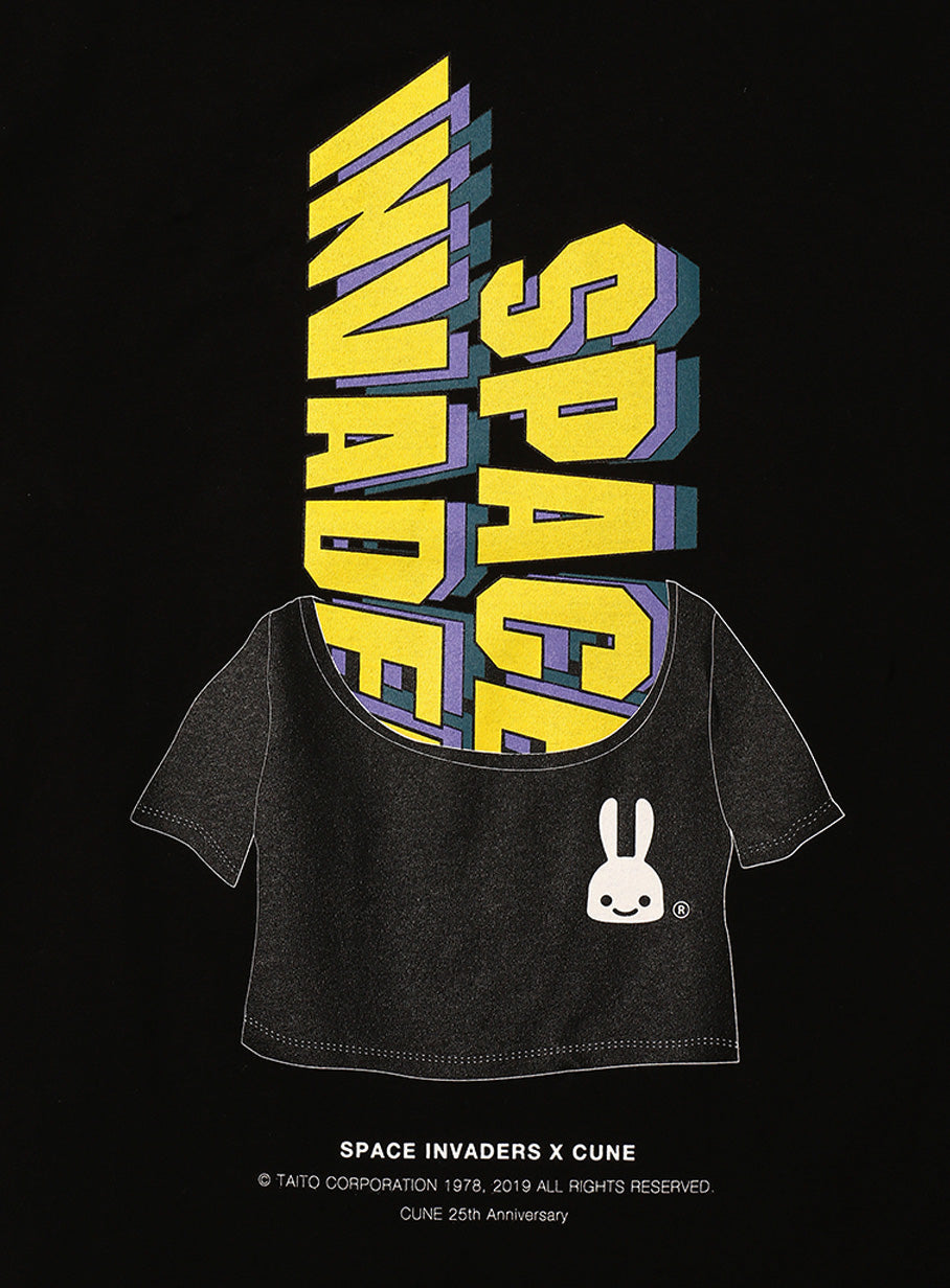 25th COLLAB T-SHIRTS スペースインベーダー LOGO
