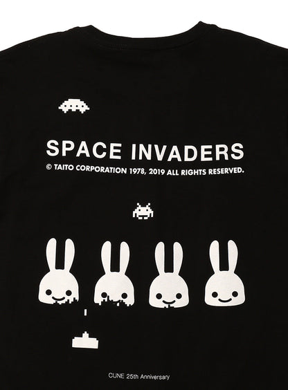 25th COLLAB T-SHIRTS スペースインベーダー CRAB
