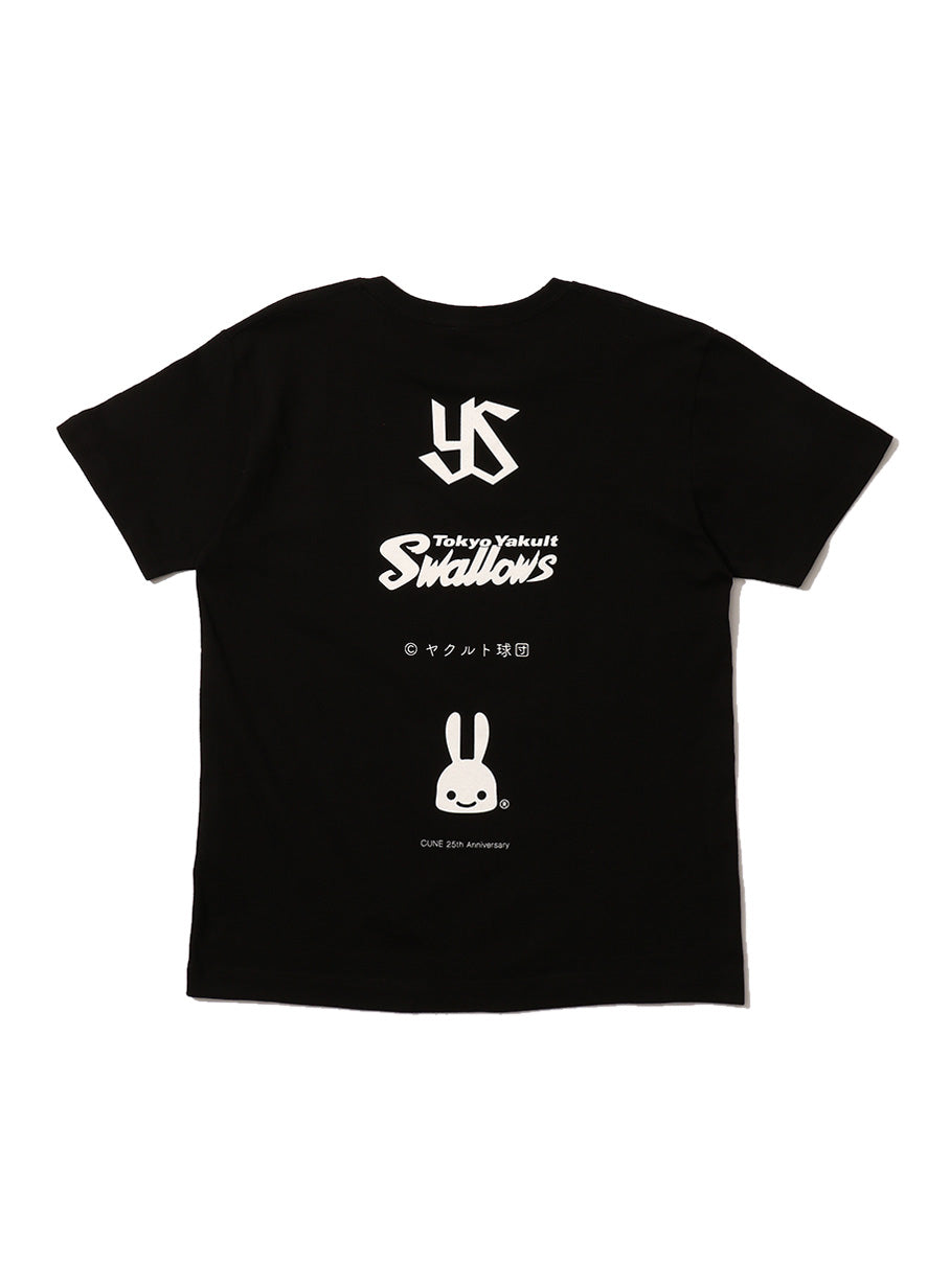 25th COLLAB T-SHIRTS ヤクルト球団 つば九郎
