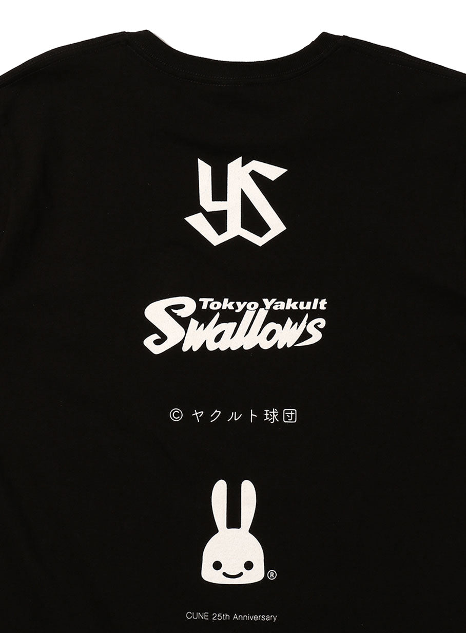 25th COLLAB T-SHIRTS ヤクルト球団 つば九郎
