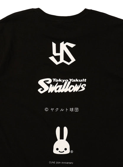 25th COLLAB T-SHIRTS ヤクルト球団 つば九郎