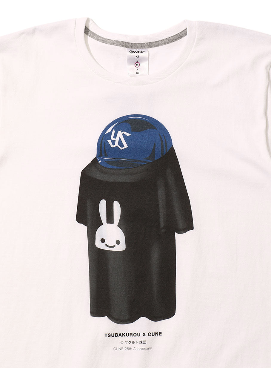 25th COLLAB T-SHIRTS ヤクルト球団 ヘルメット