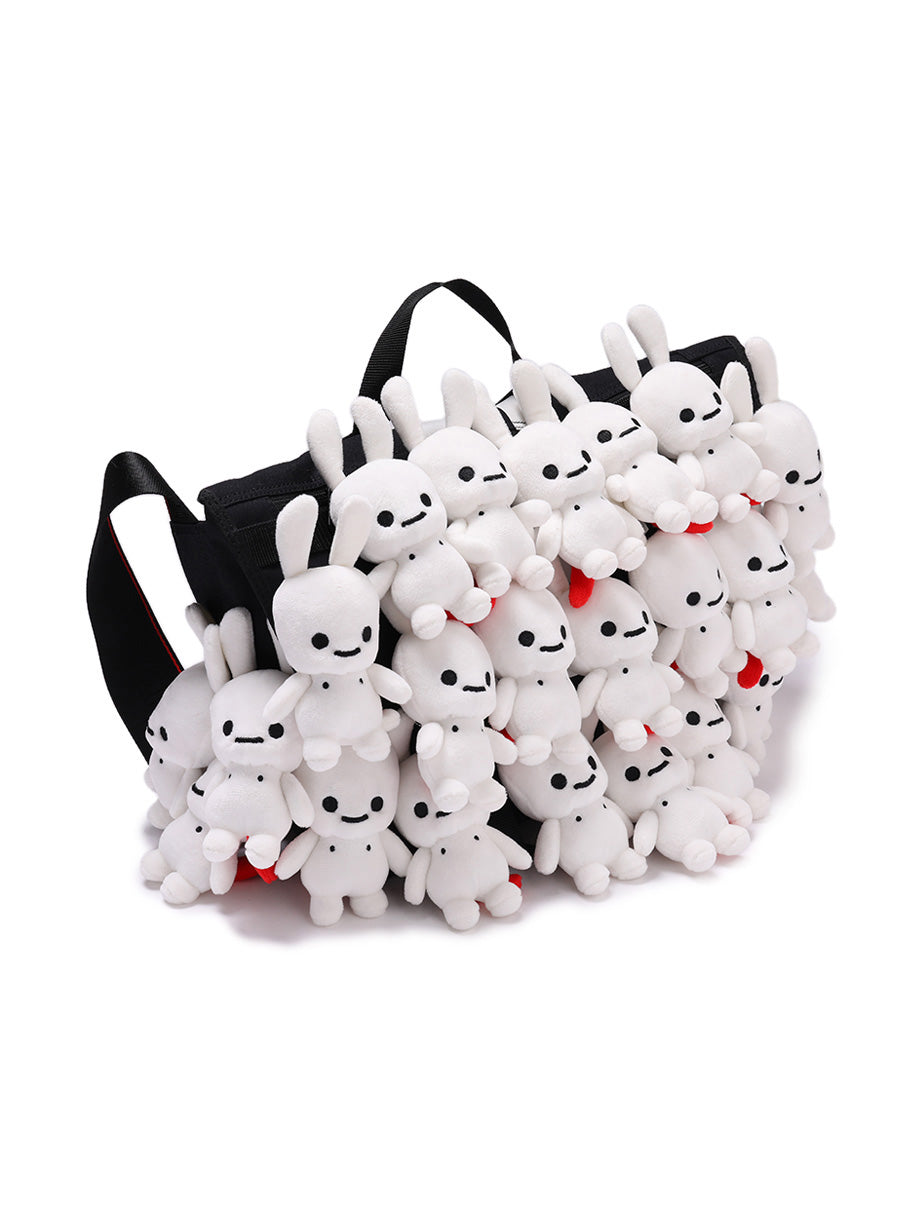 うさちゃん25匹CMSメッセンジャーバッグ