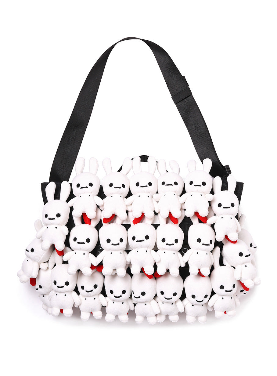 うさちゃん25匹CMSメッセンジャーバッグ