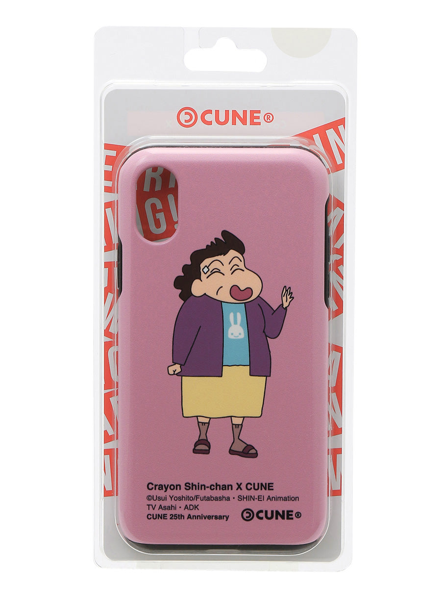 25th COLLAB iPhone cover X/XS クレヨンしんちゃん 隣のおばさん
