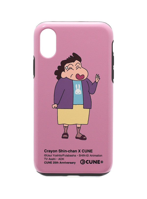 25th COLLAB iPhone cover X/XS クレヨンしんちゃん 隣のおばさん