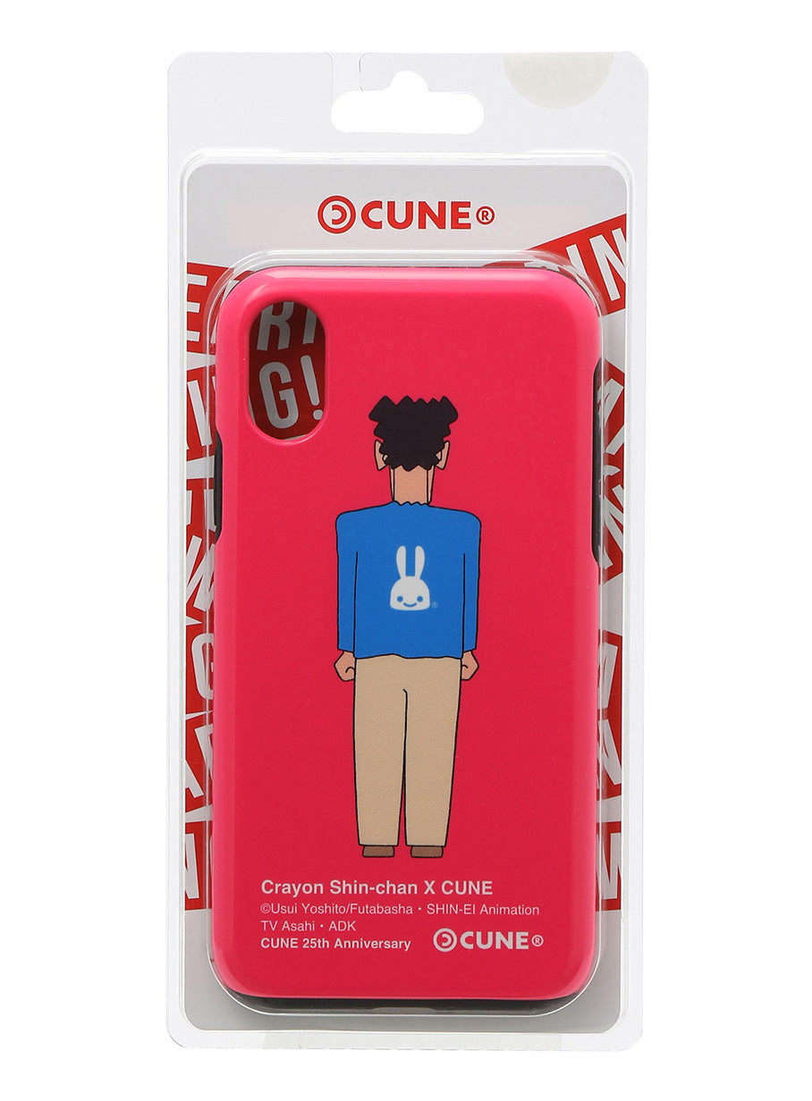 25th COLLAB iPhone cover X/XS クレヨンしんちゃん 野原ひろし 後
