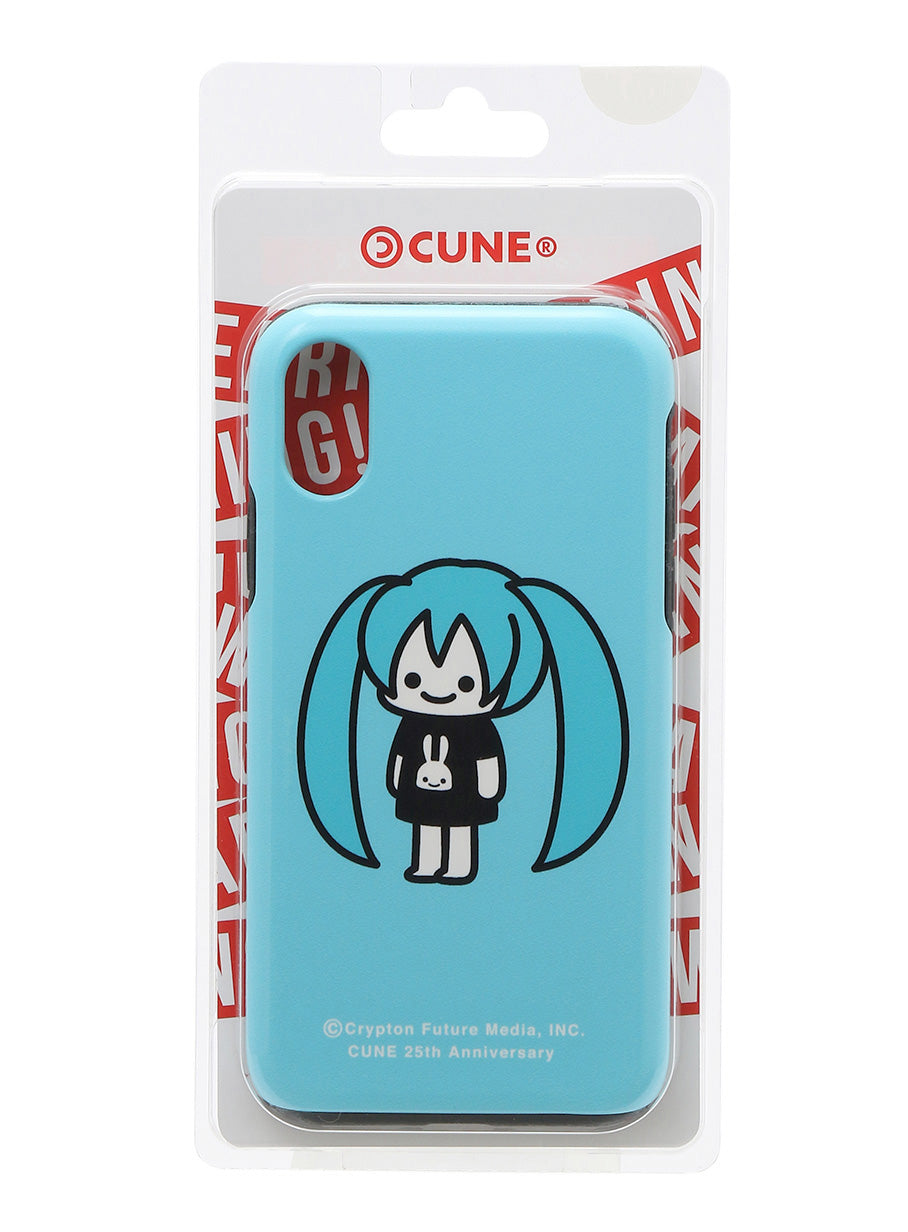 25th COLLAB iPhone cover X/XS 初音ミク 二頭身