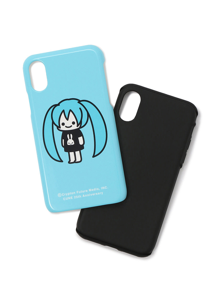 25th COLLAB iPhone cover X/XS 初音ミク 二頭身