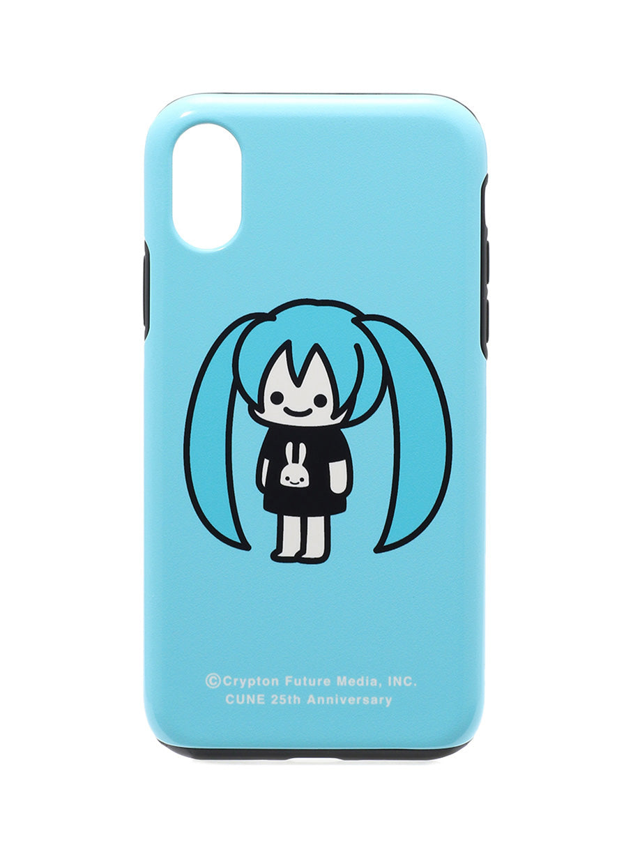 25th COLLAB iPhone cover X/XS 初音ミク 二頭身
