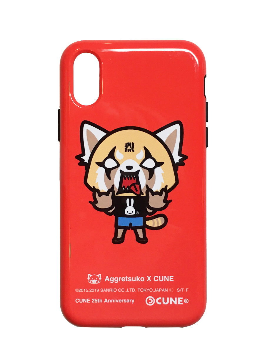 25th COLLAB iPhone cover X/XS アグレッシブ烈子 デスメタル