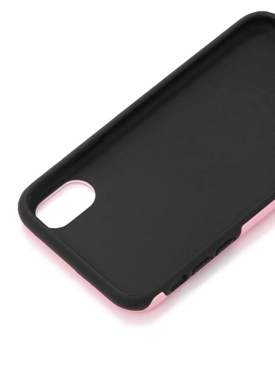 25th COLLAB iPhone cover X/XS いらすとや 斜めから見た立つ人のイラスト（女性）