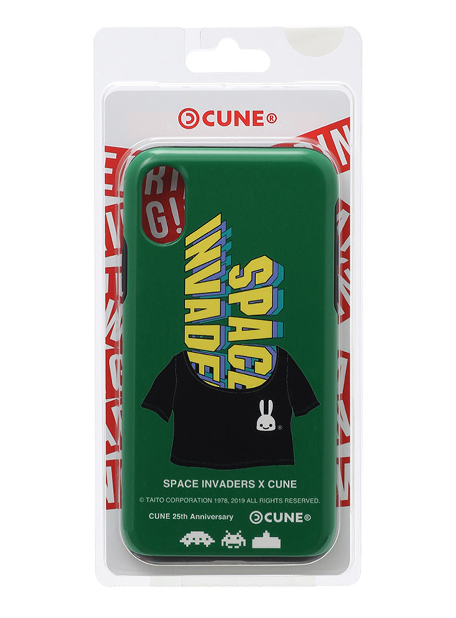 25th COLLAB iPhone cover X/XS スペースインベーダー LOGO