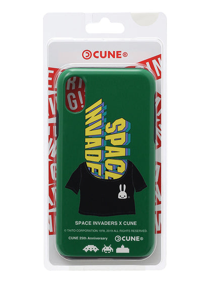 25th COLLAB iPhone cover X/XS スペースインベーダー LOGO