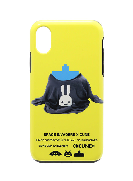 25th COLLAB iPhone cover X/XS スペースインベーダー CANNON