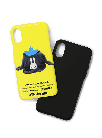 25th COLLAB iPhone cover X/XS スペースインベーダー CANNON