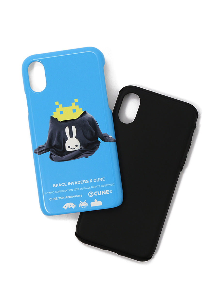 25th COLLAB iPhone cover X/XS スペースインベーダー CRAB