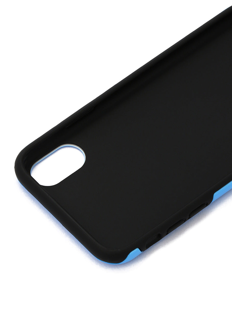 25th COLLAB iPhone cover X/XS Mr.カラー C5 ブルー