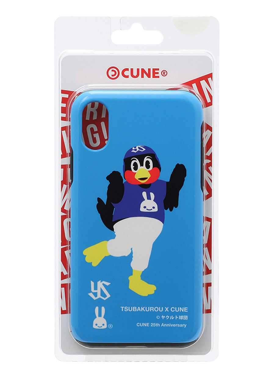 25th COLLAB iPhone cover X/XS ヤクルト球団 つば九郎