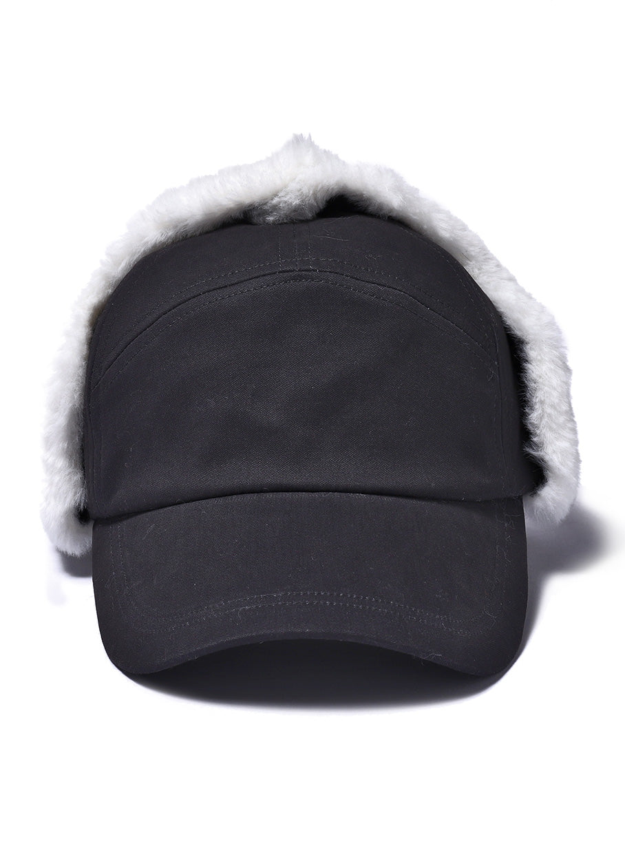 ウサギ耳あてパイロットキャップ